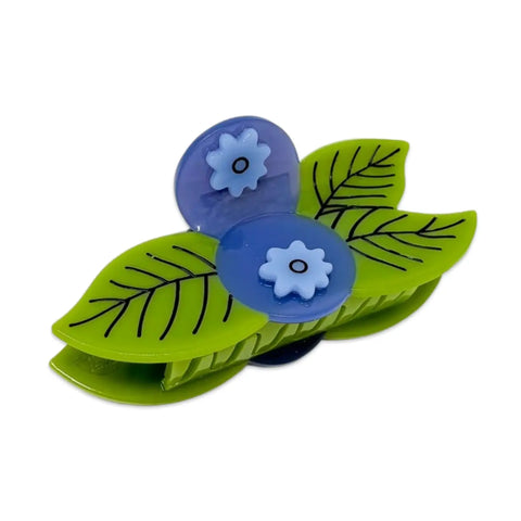 Large Blueberry Claw Clip