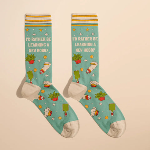  Learning A New Hobby Socks