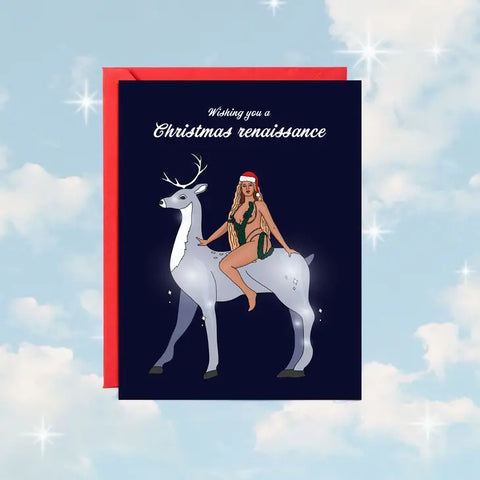 Holiday Renaissance Beyonce Card