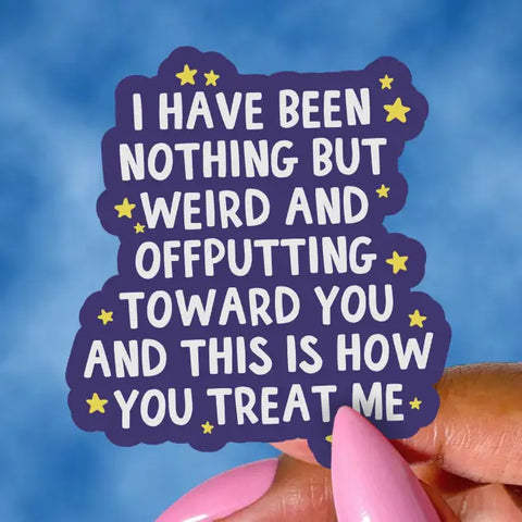  Weird And Offputting Sticker