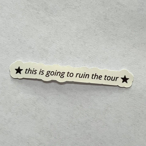  Justin Timberlake Arrest Sticker