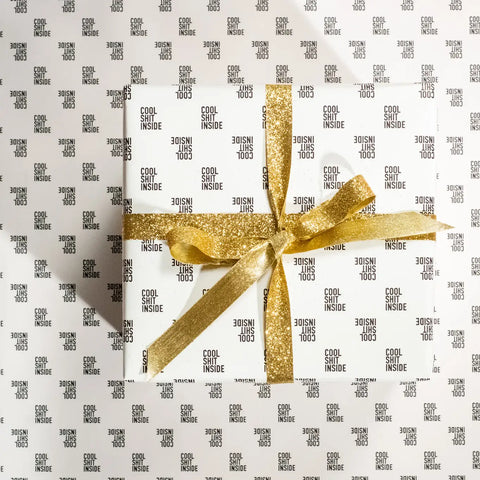 Cool Shit Inside Wrapping Paper Roll