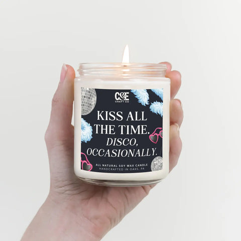 Kiss All the Time Candle