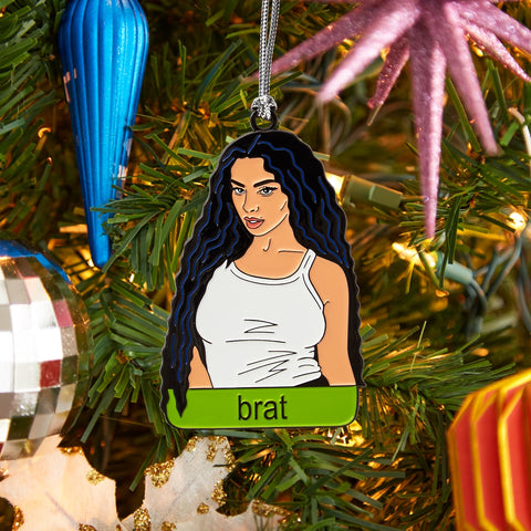 Charli XCX Brat Ornament