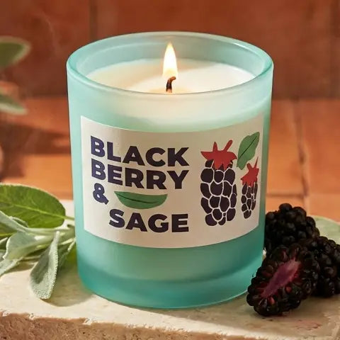 Blackberry and Sage Candle - 10oz
