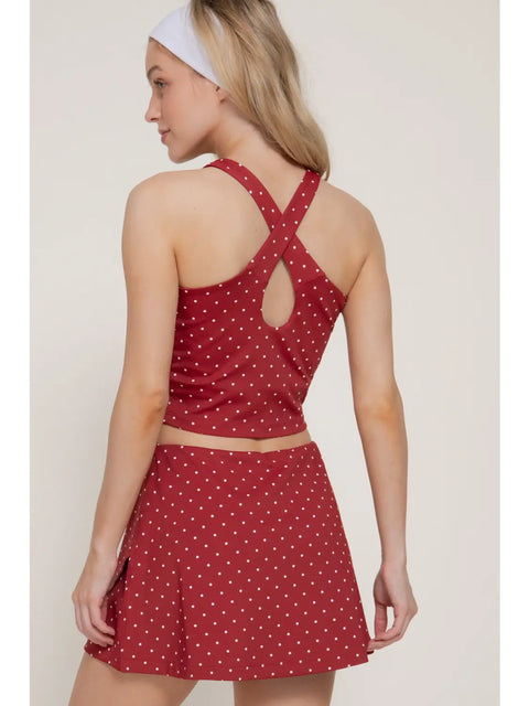  Strappy Back Tank Top
