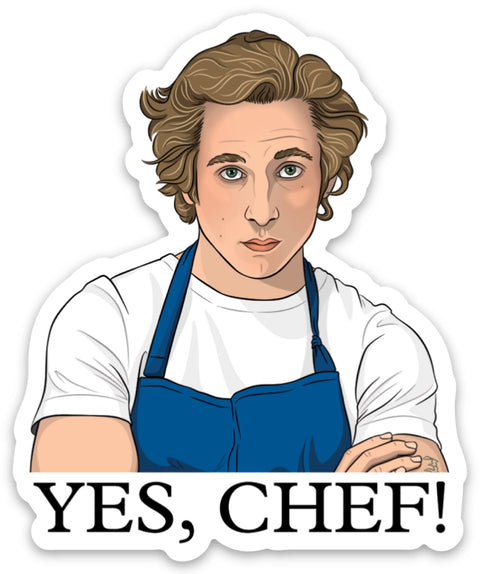  The Bear Yes Chef Sticker