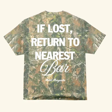  If Lost Return To The Bar Tee