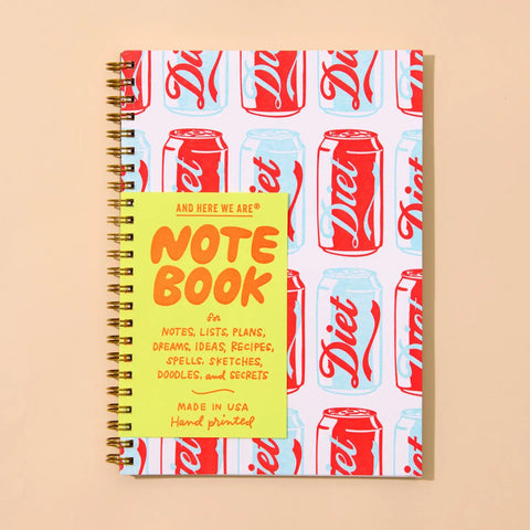  Diet Coke Spiral Notebook