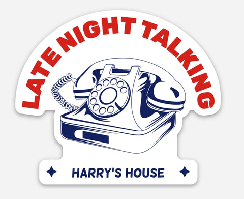 Late Night Talking Harry Sticker
