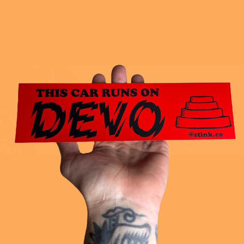 Devo Bumper Sticker