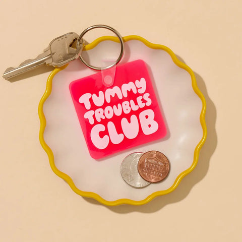  Tummy Troubles Club Keychain