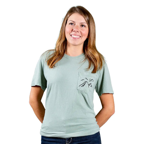  Back Roads Pocket Tee