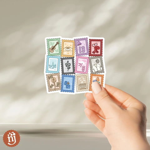 Taylor Eras Stamp Sticker