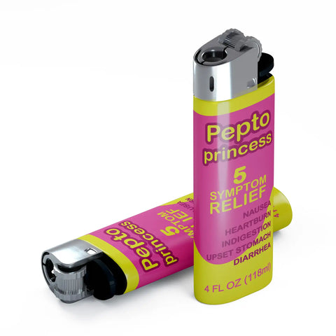 Pepto Princess Lighter