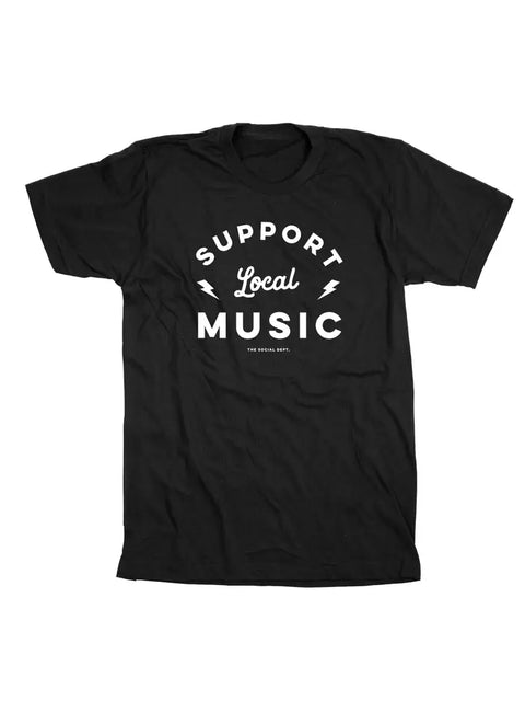 Old School Support Local Music Tee