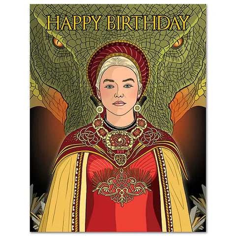  House of the Dragon Birthday Card