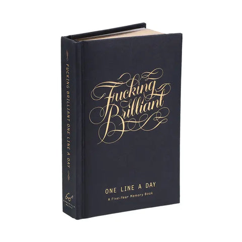 Fucking Brilliant One Line A Day Book