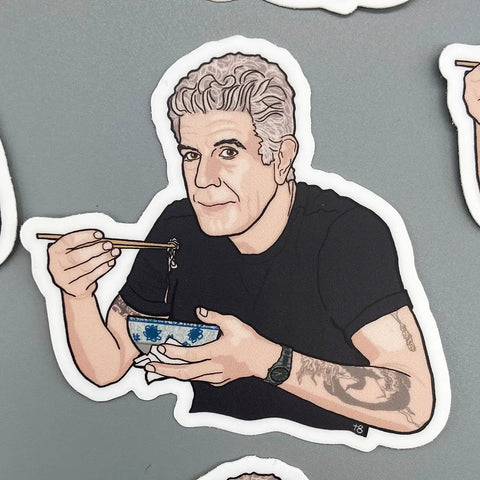  Anthony Bourdain Vinyl Decal Sticker