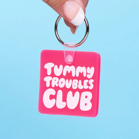  Tummy Troubles Club Keychain