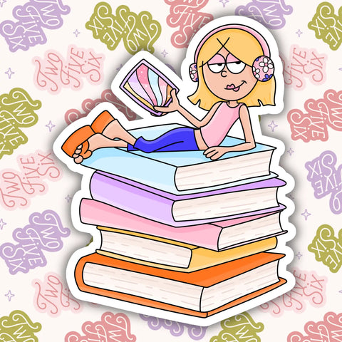  Lizzie McGuire Book Girlie Sticker