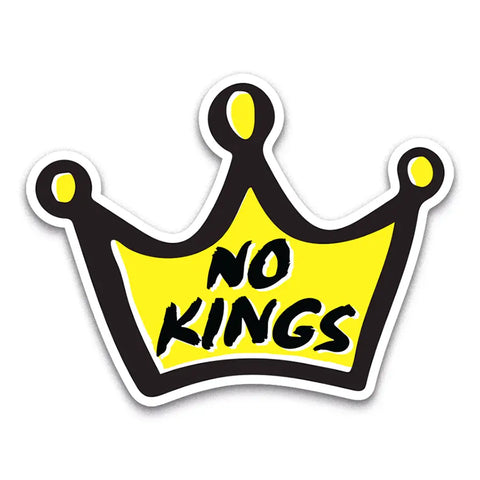 No Kings Sticker