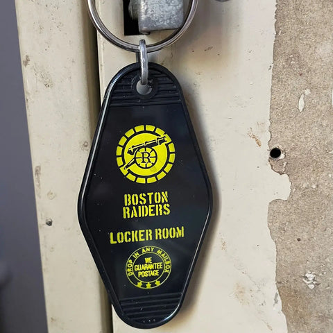  Boston Raiders Heated Rivalry Key Tag