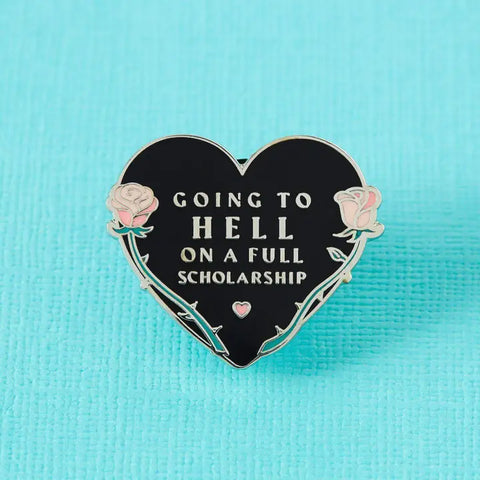 Going to Hell Pin