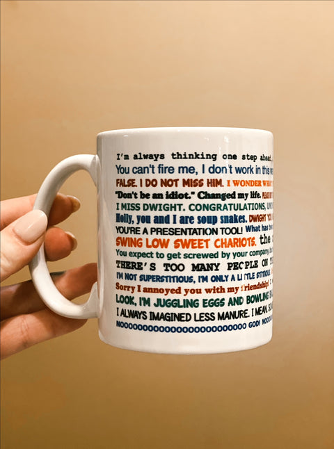  The Office Quotes Mug