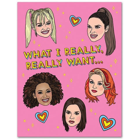  Spice Girls Card
