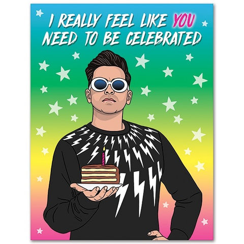  David Rose Celebrated Birthday Card