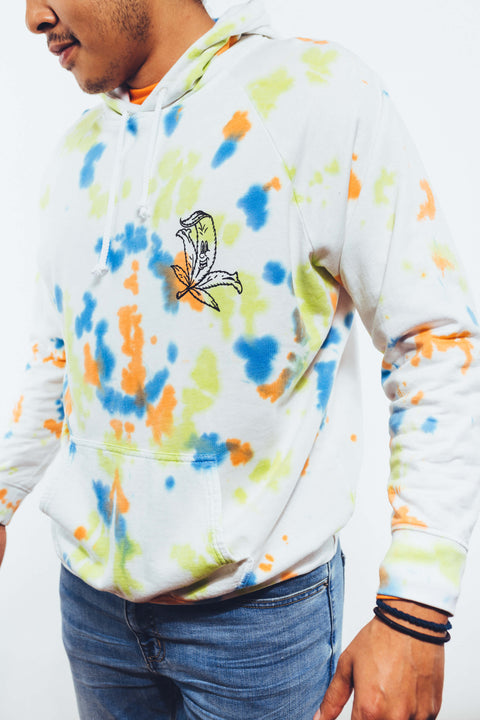  Weedies Tie Dye Hoodie