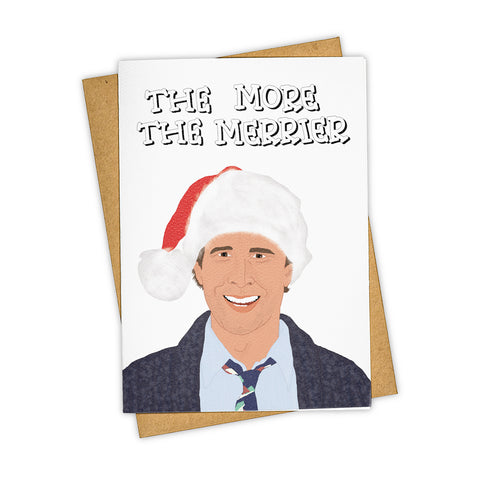 More the Merrier Christmas Vacation Card