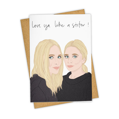  Tay Ham - Olsen Twins Card