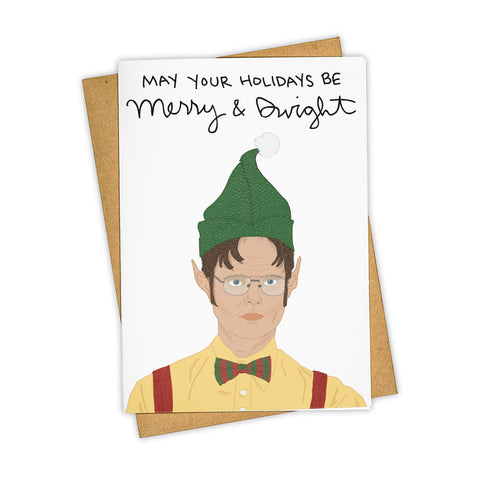 Merry + Dwight Holiday Card