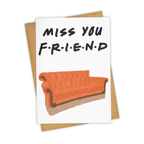 Friends Couch Card