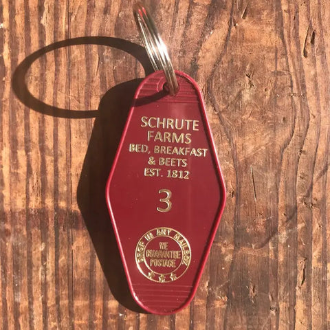 The Office Key Tags