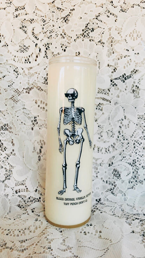 Skeleton Tallboy Candle