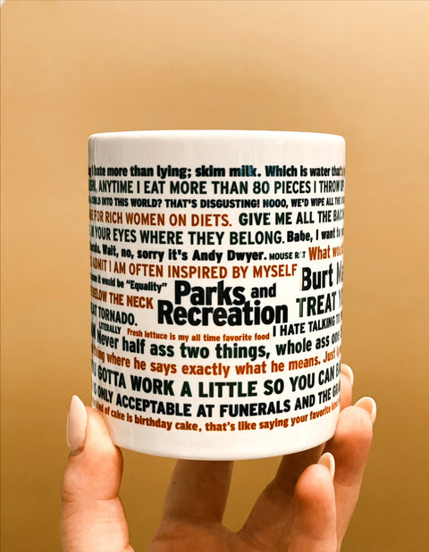 Parks & Recreation Quotes Mug