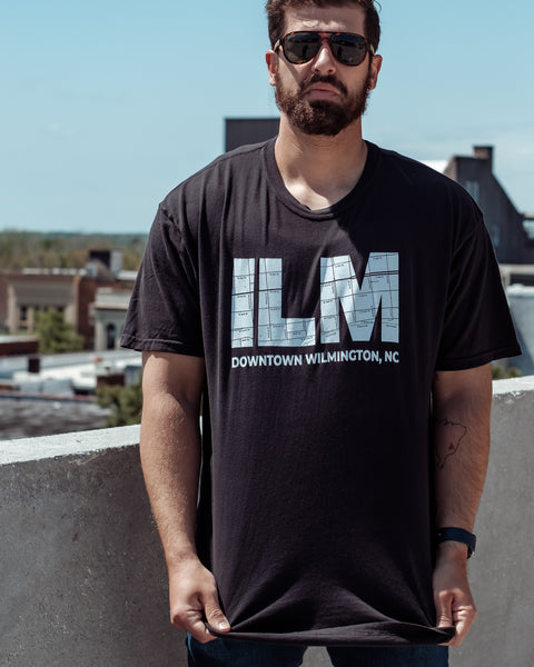  Downtown Ilm Map Tee
