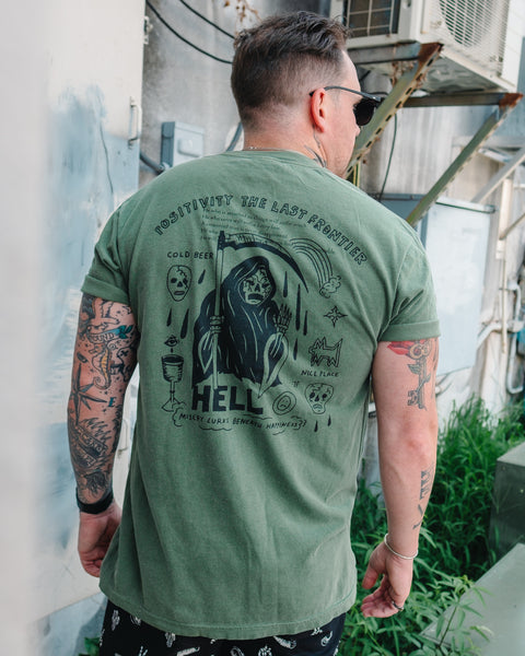 Positivity the Last Frontier Tee