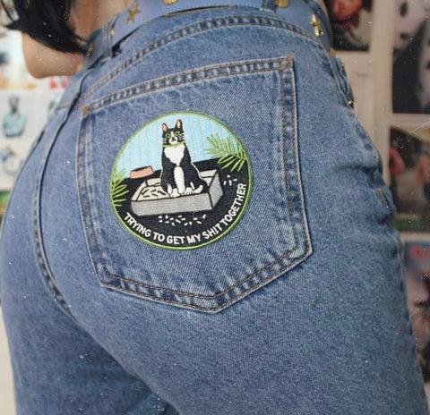 Shit Together Cat Patch