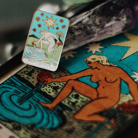  The Star Tarot Card Pin