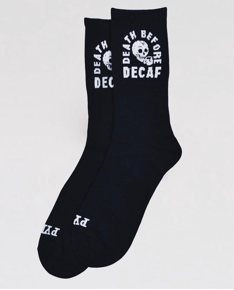  Death Before Decaf Socks