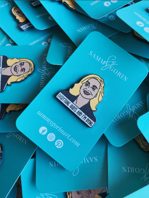  Leslie Knope Pin