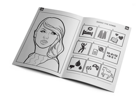  Taylor Swift Activity Book
