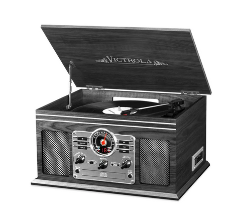 Victrola Classic 6 in 1 Grey Turntable