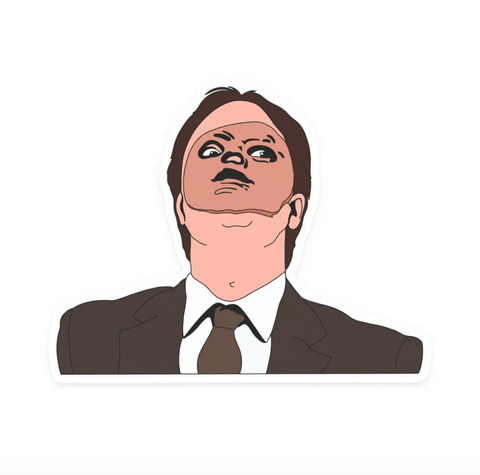 The Office Dwight Cpr Sticker