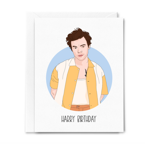  Harry Birthday Card