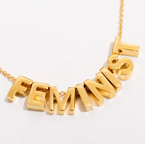  Feminist Necklace